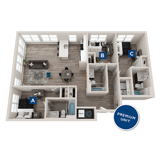 Chastain Rendering